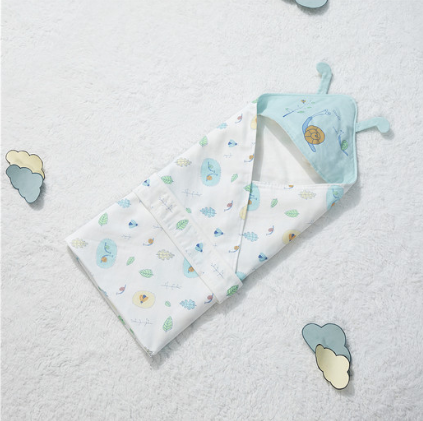 Baby Cotton Gauze Swaddle *snail