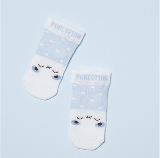 Anti-bacterial Baby Jacquard Socks