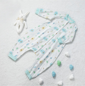 Gauze Baby Sleeping Bag with Feet